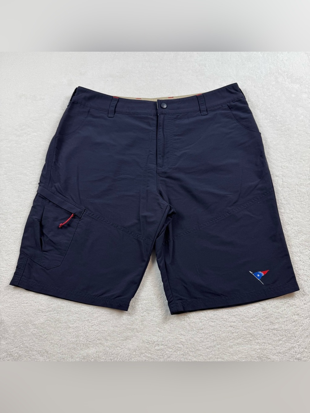 Gill cargo shorts men’s size L/36 blue UV Tec Pro sailing 100% nylon Dri-quick